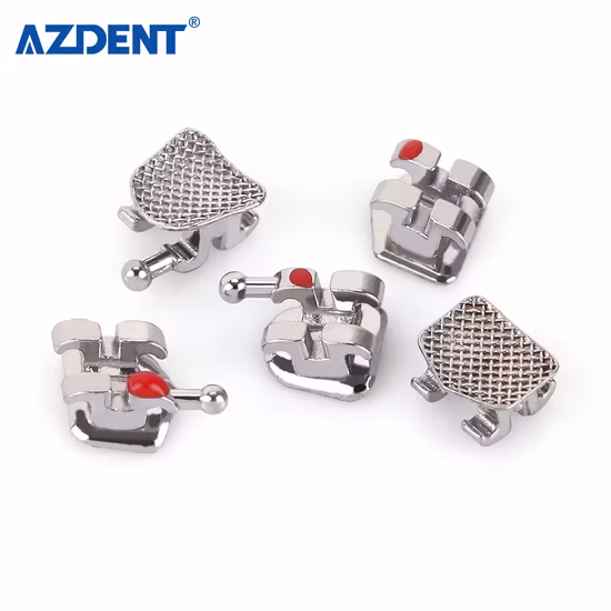 Azdent Metal Bondable Mini Roth Dental Brackets for Orthodontic