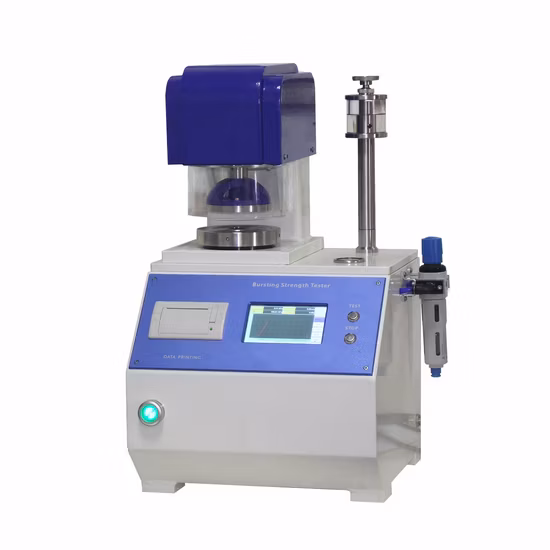 Automatic Paper Corrugated Paperboard Bursting Strength Test Machine Burst Lab Testing Instrument