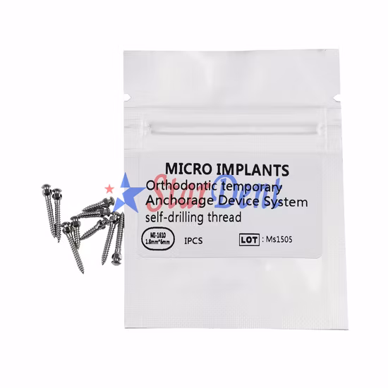 Dental Supply Orthodontic Titanium Micro Implant Screw