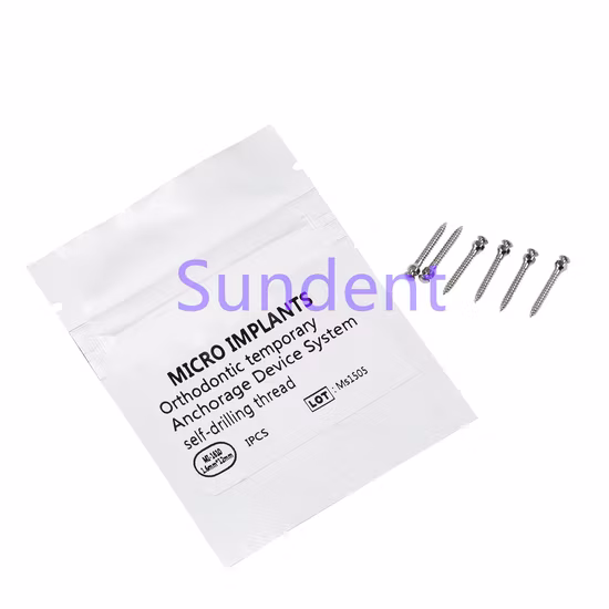 Orthodontic Micro Implant / Micro Screw / Titanium Dental Implant Screw